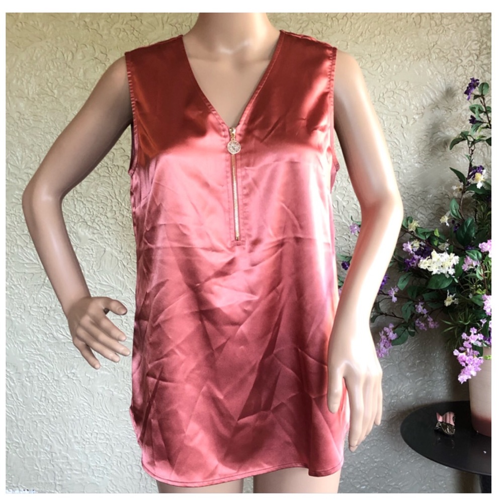 Anne Klein Women’s Rose Gold Top